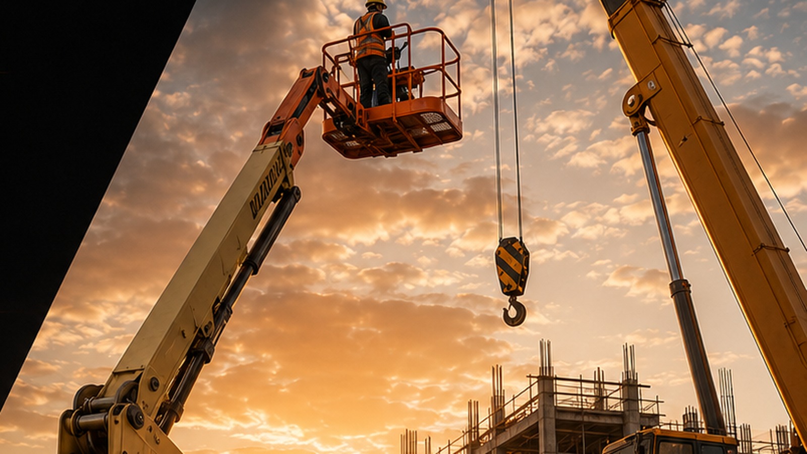 Boomlift echipamente lucru la inaltime